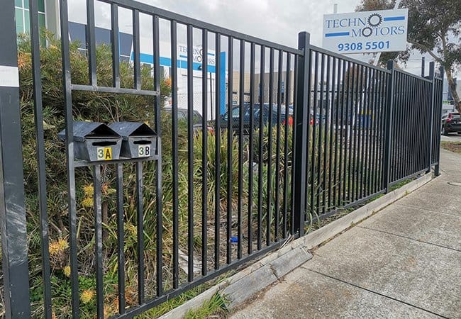 Aluminum Flat Top Fence