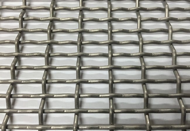 Lock Slot Crimped Wire Mesh
