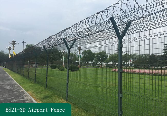 3D Airport Fence