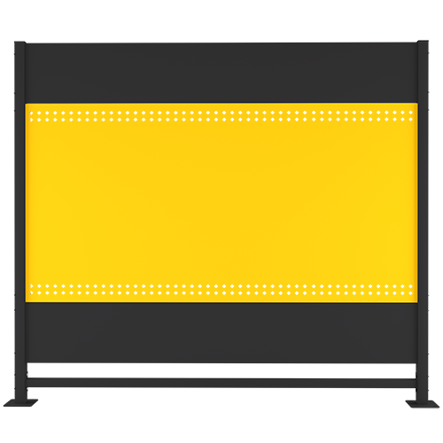 Cultural Guardrail Mesh Panel