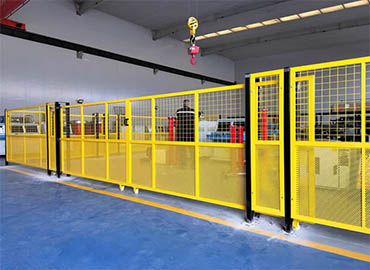 Welded & Perforated Type Workshop Fence: Combining Visibility, Privacy, and Industrial Safety