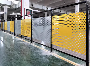 Aisle Type Workshop Fence Case Study: Creating Safer Walkways in a Smart Warehouse
