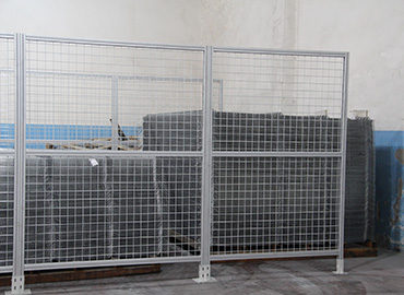 Aluminum Type Warehouse Guarding Fence Coastal Humid Logistics Park Project Case | BDINDUSTRIAL